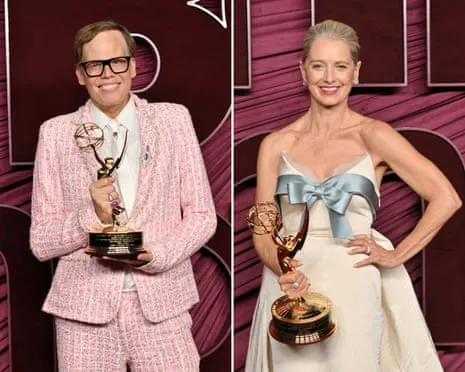 The talented Jeff Hiller and Katherine LaNasa: Their Unexpected Emmy Wins Motivate Those That Break the Template
