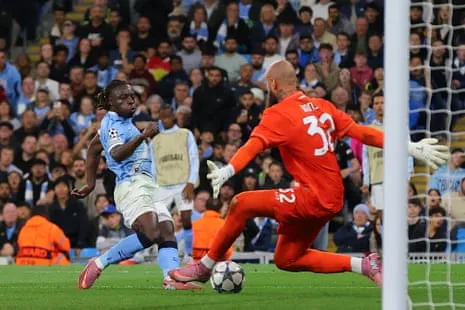 Doku Decorates Manchester City's Victory Over Napoli Following De Bruyne's Premature Return Comeback