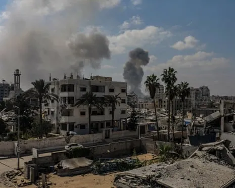 Israeli Forces Initiates Major Ground Offensive Deep Inside Gaza City