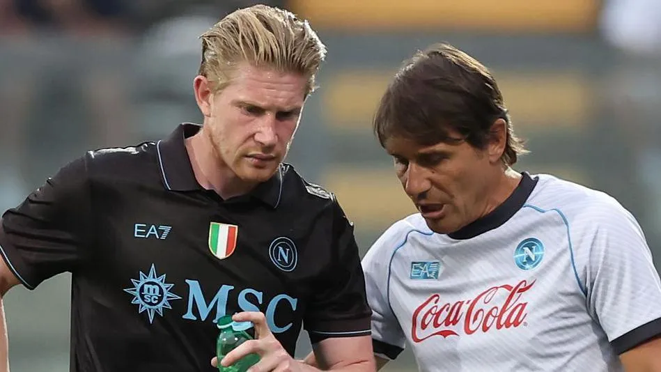 Celebrated in the manner of the legendary Maradona – could the Belgian maestro make a comeback to haunt Manchester City?